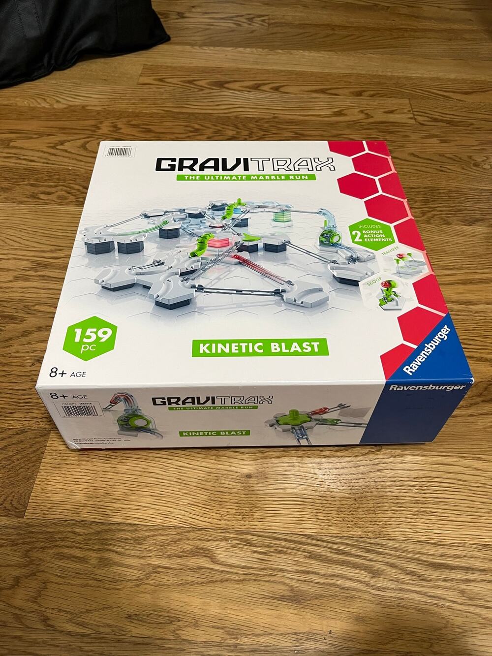 Ravensburger GraviTrax Kinetic Blast Ultimate 159-Piece Marble Run Set Open Box